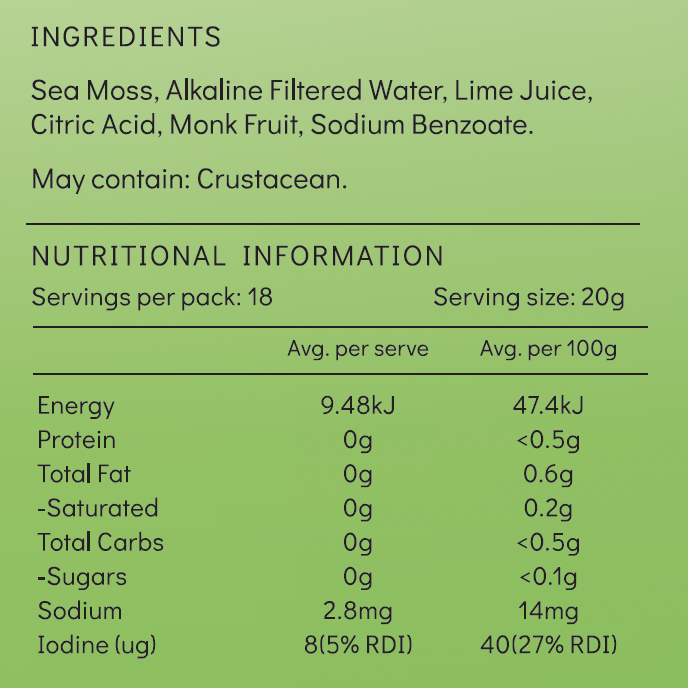 Gut Sea Moss