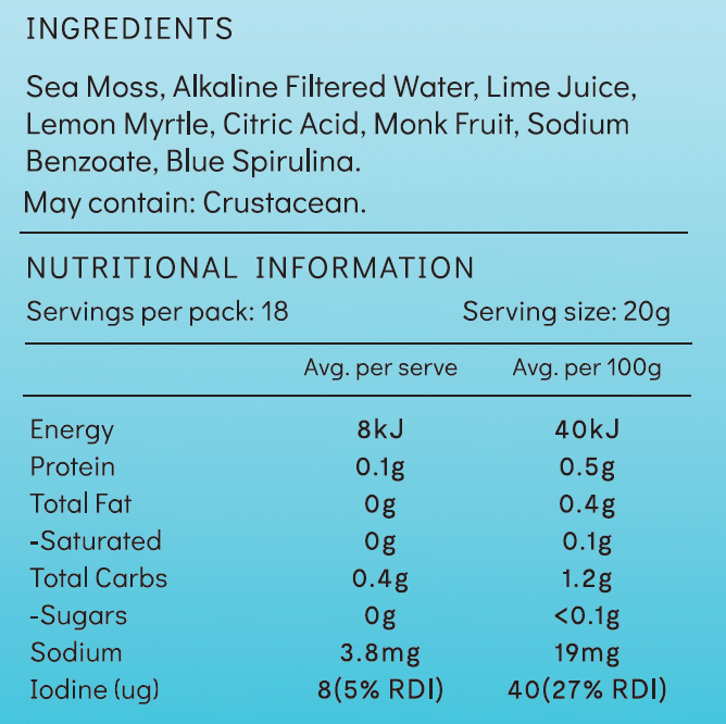 Energy Sea Moss